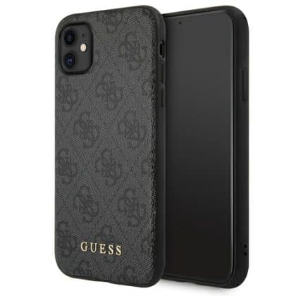 Guess Metal Gold Logo - Apple iPhone 11 - Γκρι