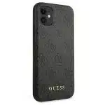 Guess Metal Gold Logo - Apple iPhone 11 - Γκρι - Image 4