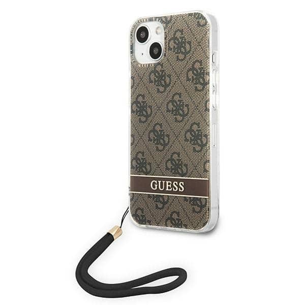 Guess 4G Print Strap - θήκη για Apple iPhone 14 Plus - Καφέ - Image 2