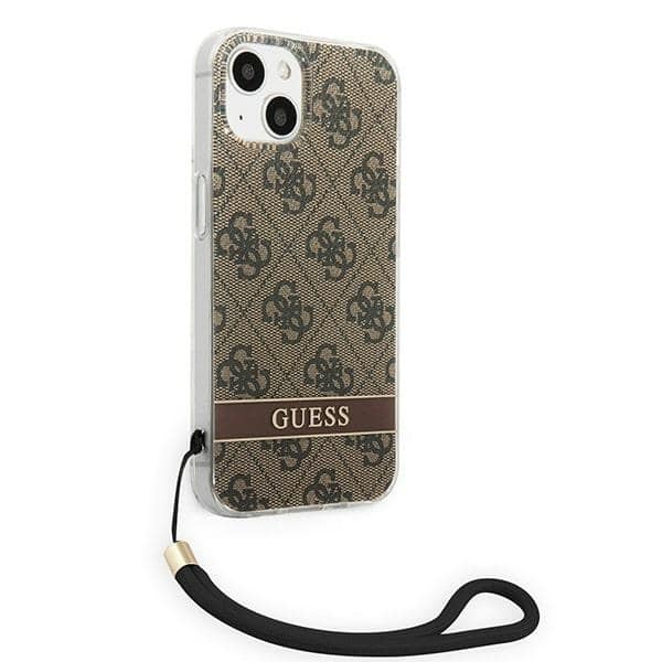 Guess 4G Print Strap - θήκη για Apple iPhone 14 Plus - Καφέ - Image 4