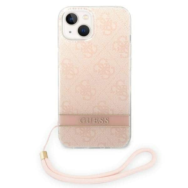 Guess 4G Print Strap - θήκη για Apple iPhone 14 Plus - Ροζ - Image 2