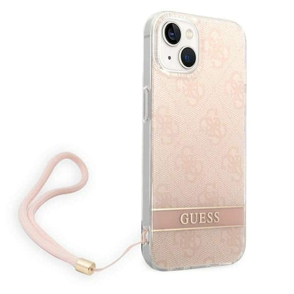 Guess 4G Print Strap - θήκη για Apple iPhone 14 Plus - Ροζ - Image 3