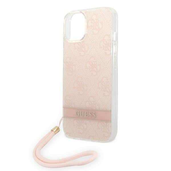 Guess 4G Print Strap - θήκη για Apple iPhone 14 Plus - Ροζ - Image 5
