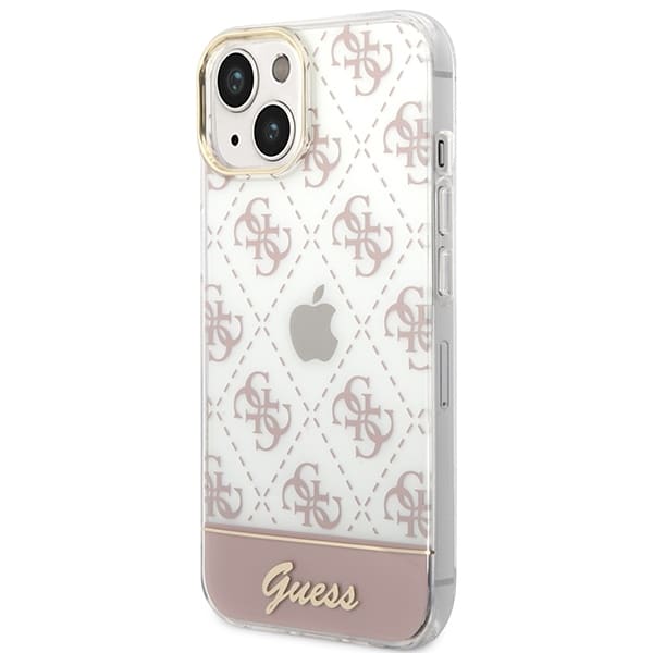 Guess Pattern Script - Apple iPhone 14 Plus - Ροζ - Image 2