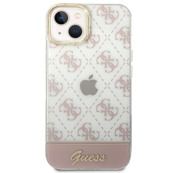 Guess Pattern Script - Apple iPhone 14 Plus - Ροζ - Image 3