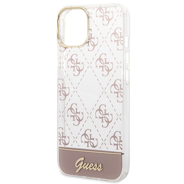 Guess Pattern Script - Apple iPhone 14 Plus - Ροζ - Image 6