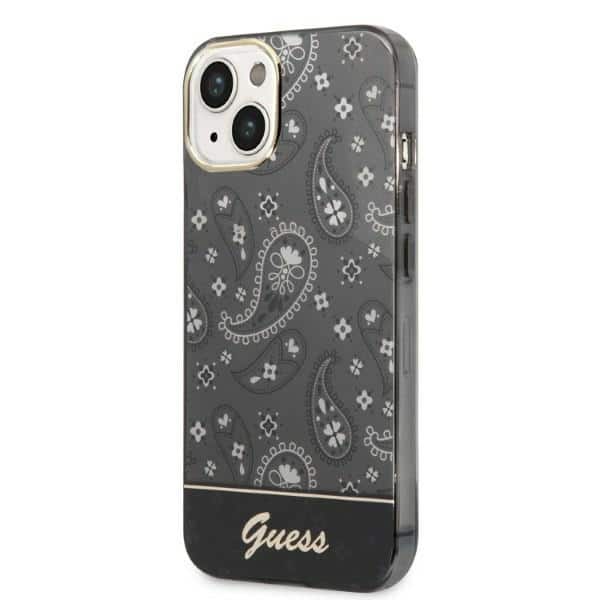 Guess Bandana Paisley - θήκη για Apple iPhone 14 Plus - Μαύρο - Image 2