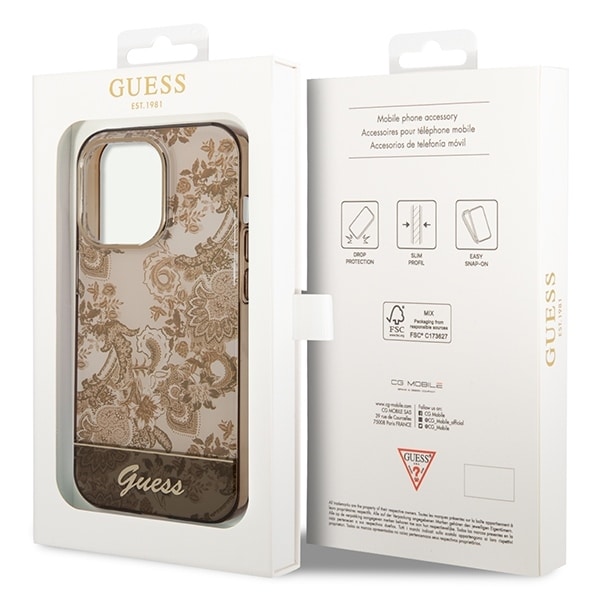 Guess Porcelain Collection - θήκη για Apple iPhone 14 Pro - Πολύχρωμο - Image 8