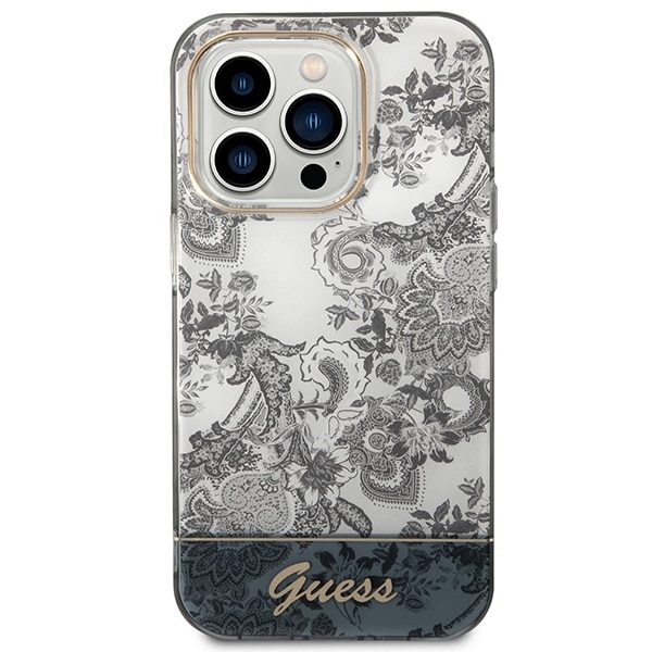 Guess Porcelain Collection - θήκη για Apple iPhone 14 Pro - Γκρι - Image 3