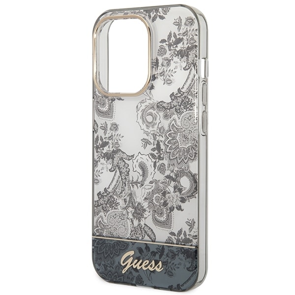 Guess Porcelain Collection - θήκη για Apple iPhone 14 Pro - Γκρι - Image 6