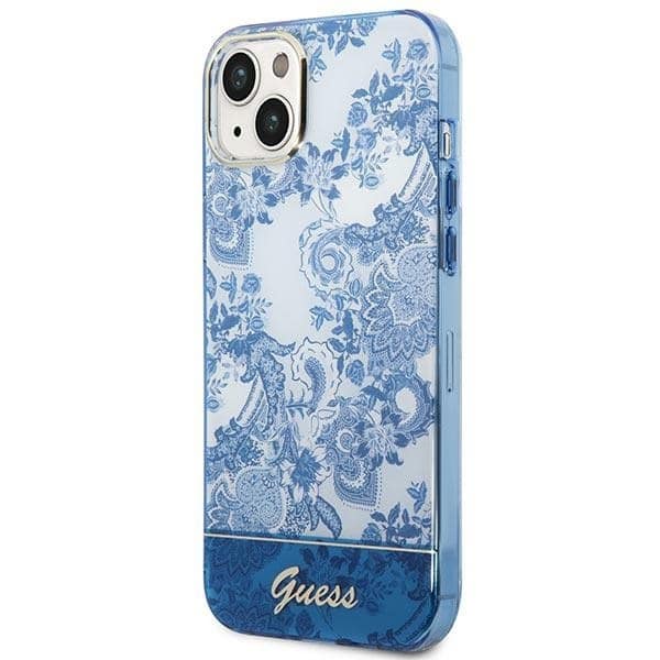 Guess Porcelain Collection - θήκη για Apple iPhone 14 Plus - Μπλε - Image 2