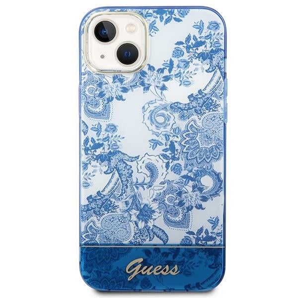 Guess Porcelain Collection - θήκη για Apple iPhone 14 Plus - Μπλε - Image 3