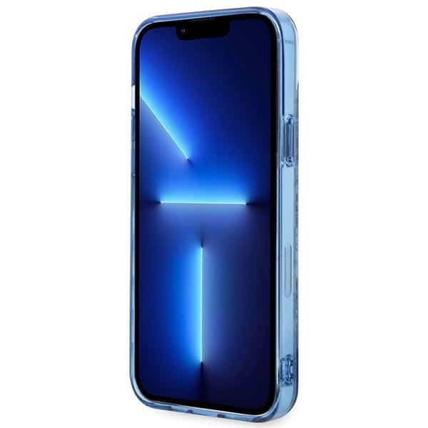 Guess Porcelain Collection - θήκη για Apple iPhone 14 Plus - Μπλε - Image 5