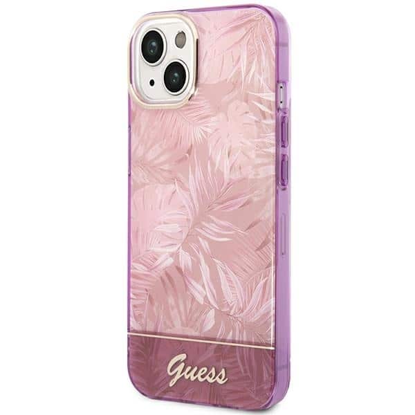 Guess Jungle Collection - θήκη για Apple iPhone 14 Plus - Ροζ - Image 2