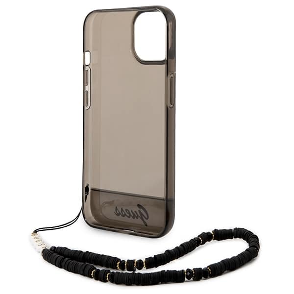 Guess Translucent Pearl Strap - θήκη για Apple iPhone 14 - Μαύρο - Image 6