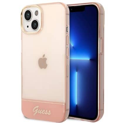 Guess Translucent - θήκη για Apple iPhone 14 Plus - Ροζ