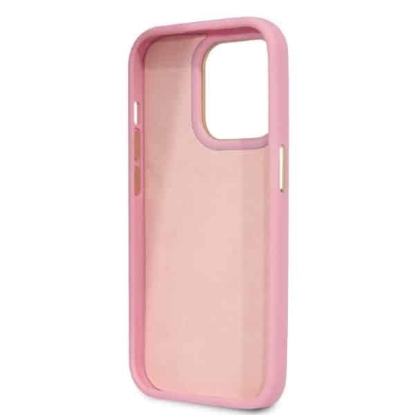 Guess Croco - θήκη για Apple iPhone 14 Pro - Ροζ - Image 7