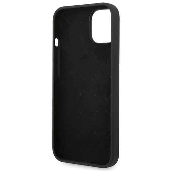 Guess Silicone Vintage Gold Logo - θήκη για Apple iPhone 14 Plus - Μαύρο - Image 7