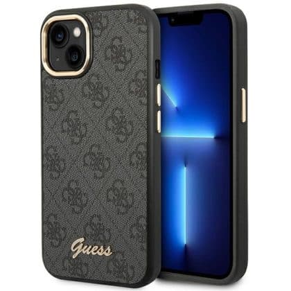 Guess Vintage Gold Logo - θήκη για Apple iPhone 14 Plus - Μαύρο