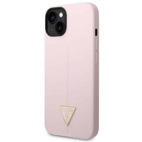 Guess Silicone Triangle - θήκη για Apple iPhone 14 Plus - Μωβ - Image 2