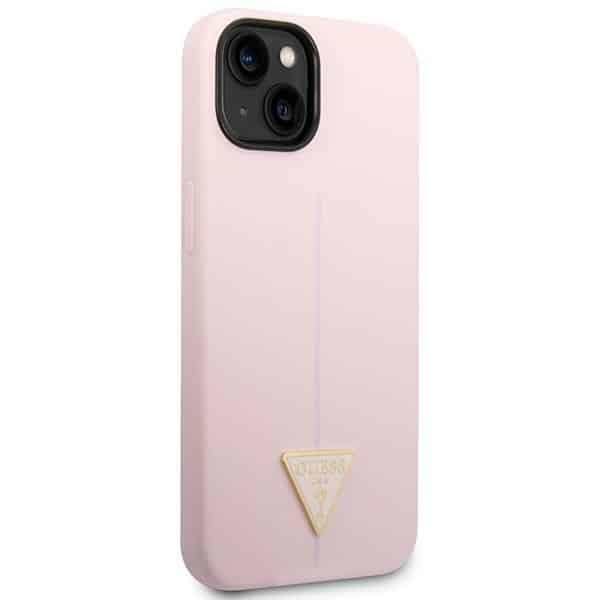 Guess Silicone Triangle - θήκη για Apple iPhone 14 Plus - Μωβ - Image 4