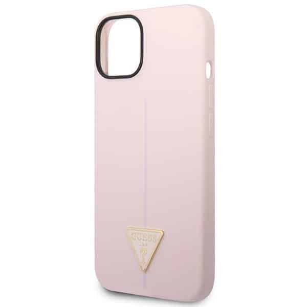 Guess Silicone Triangle - θήκη για Apple iPhone 14 Plus - Μωβ - Image 6