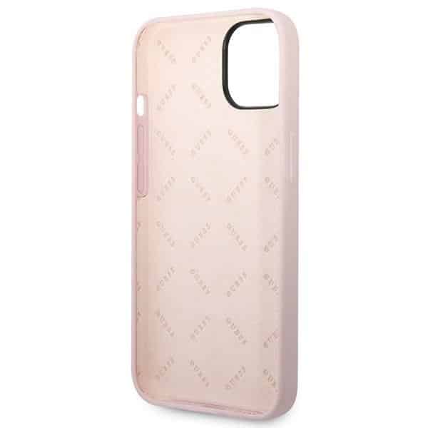 Guess Silicone Triangle - θήκη για Apple iPhone 14 Plus - Μωβ - Image 7