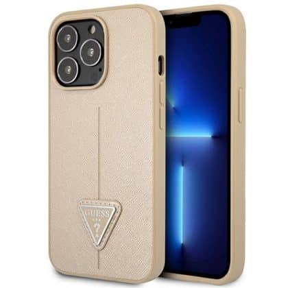 Guess SaffianoTriangle Logo - θήκη για Apple iPhone 14 Pro Max - Πολύχρωμο