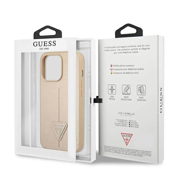 Guess SaffianoTriangle Logo - θήκη για Apple iPhone 14 Pro Max - Πολύχρωμο - Image 8
