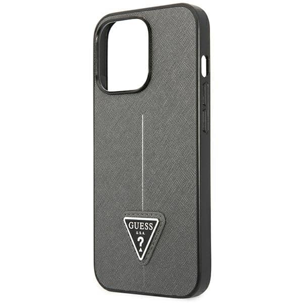 Guess SaffianoTriangle Logo - θήκη για Apple iPhone 14 Pro - Διάφανο - Image 6