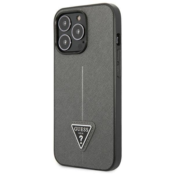 Guess SaffianoTriangle Logo - θήκη για Apple iPhone 14 Pro Max - Διάφανο - Image 2