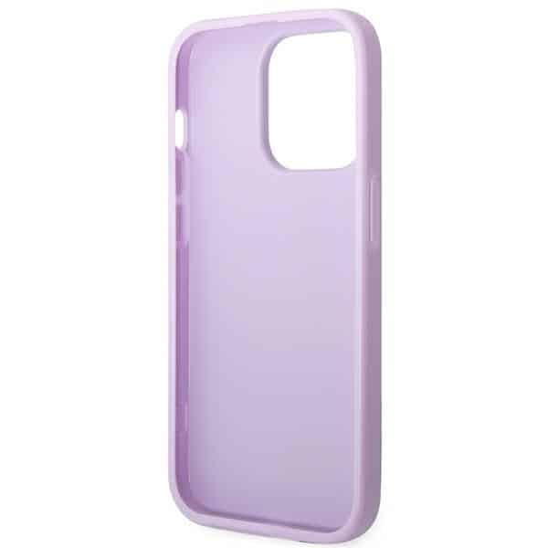Guess Saffiano Strap - θήκη για Apple iPhone 14 Pro - Μωβ - Image 7