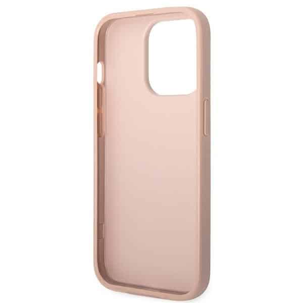 Guess Saffiano Strap - θήκη για Apple iPhone 14 Pro - Ροζ - Image 7
