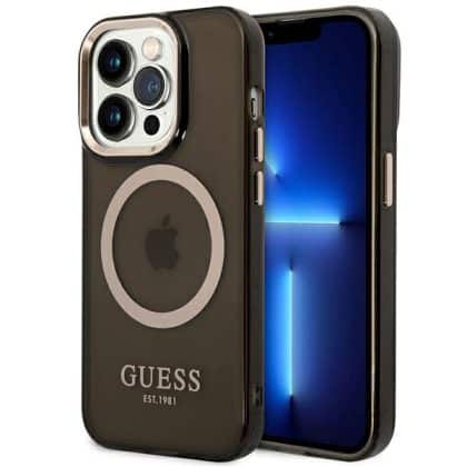Guess Translucent - θήκη για Apple iPhone 14 Pro Max - Μαύρο