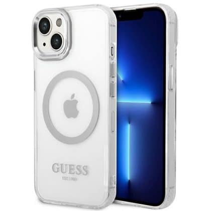 Guess Metal Outline MagSafe - θήκη για Apple iPhone 14 Plus - Διάφανο