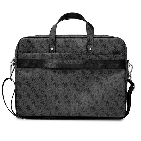 Guess Τσάντα GUCB15P4TK 16" μαύρη/ black Saffiano 4G Triangle Logo - Image 3