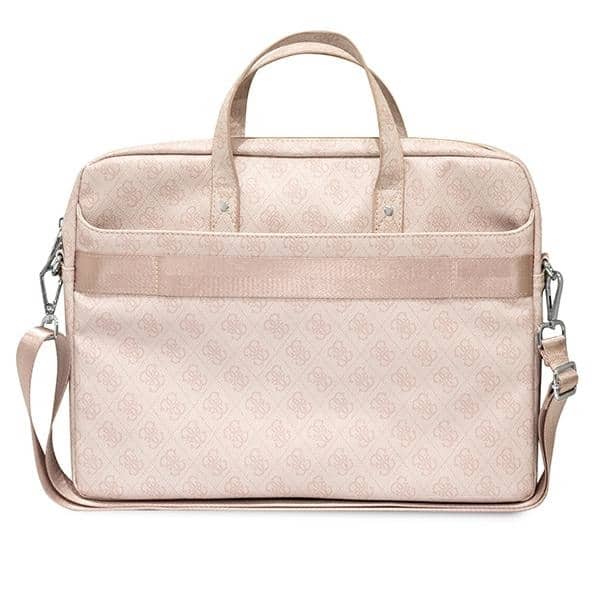 Guess Τσάντα GUCB15P4TP 16" ροζ/ pink Saffiano 4G Triangle Logo - Image 3
