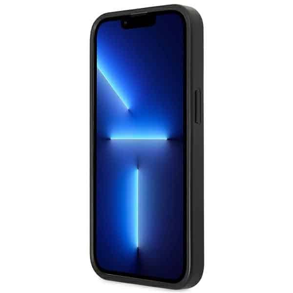 Guess 4G Double Card Triangle Logo - θήκη για Apple iPhone 13 / Pro - Μαύρο - Image 5