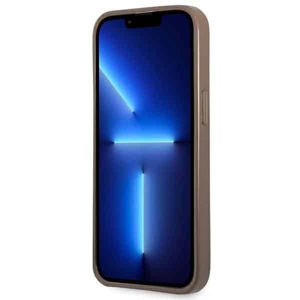 Guess Triangle Logo Cardslot - θήκη για Apple iPhone 13 Pro / - Καφέ - Image 5