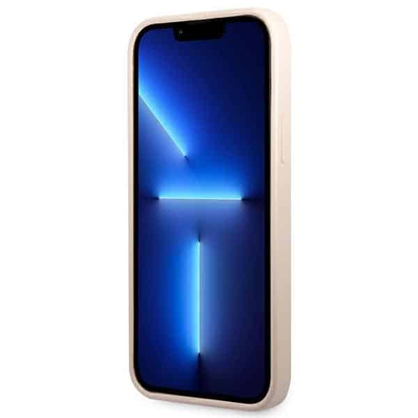 Guess Triangle Logo Cardslot - θήκη για Apple iPhone 13 Pro / - Ροζ - Image 5
