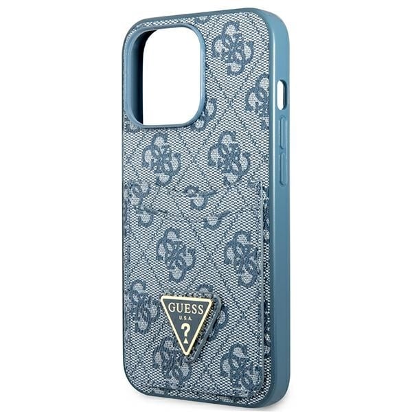 Guess Triangle Logo Cardslot - θήκη για Apple iPhone 13 Pro / - Μπλε - Image 6