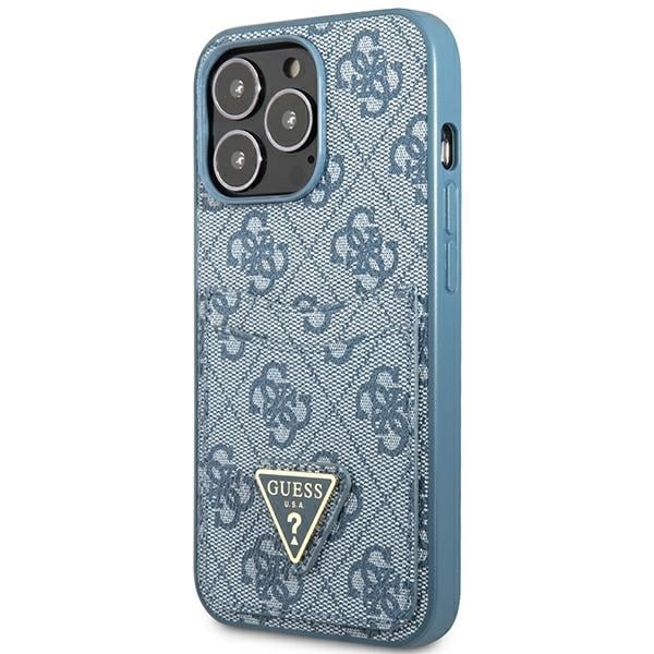 Guess Triangle Logo Cardslot - Apple iPhone 13 Pro Max - Μπλε - Image 2