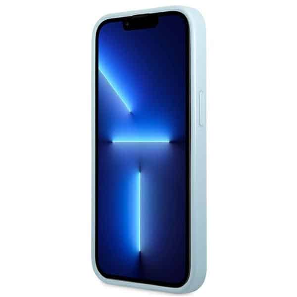 Guess Saffiano 4G Small Metal Logo - θήκη για Apple iPhone 13 mini - Μπλε - Image 5