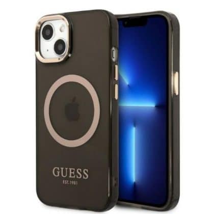 Guess Translucent - θήκη για Apple iPhone 13 - Μαύρο