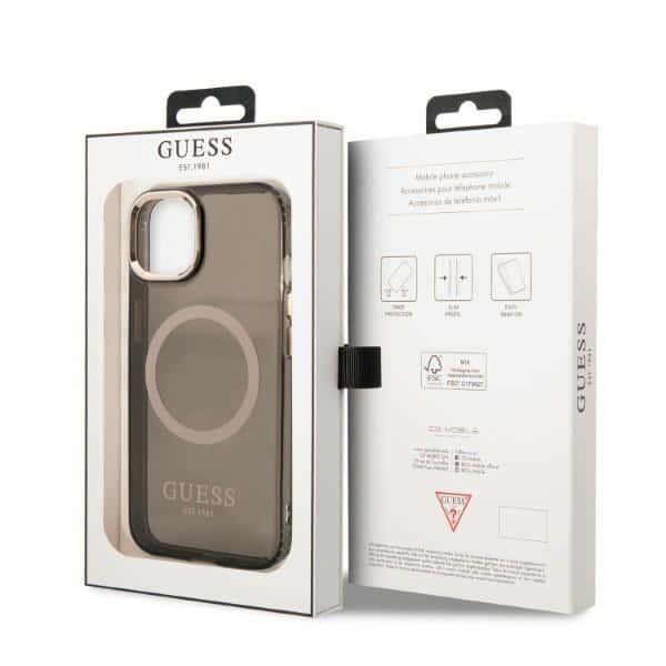 Guess Translucent - θήκη για Apple iPhone 13 - Μαύρο - Image 8