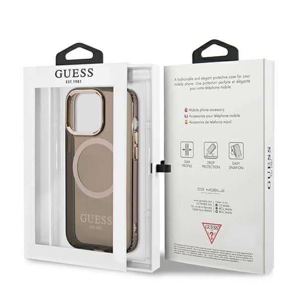 Guess Translucent - θήκη για Apple iPhone 13 Pro / - Μαύρο - Image 8