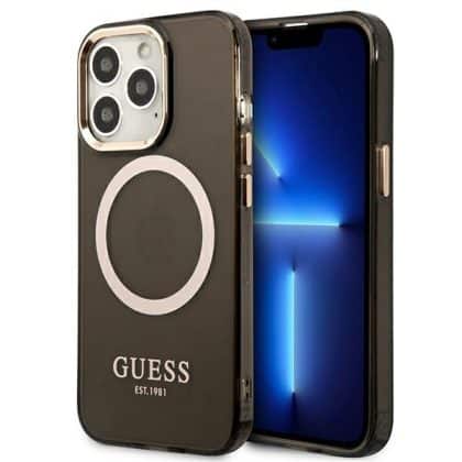 Guess Translucent - θήκη για Apple iPhone 13 Pro Max - Μαύρο