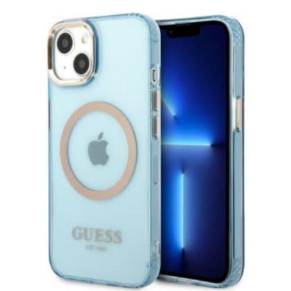 Guess Translucent - θήκη για Apple iPhone 13 - Μπλε