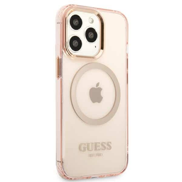 Guess Translucent - θήκη για Apple iPhone 13 Pro / - Ροζ - Image 4