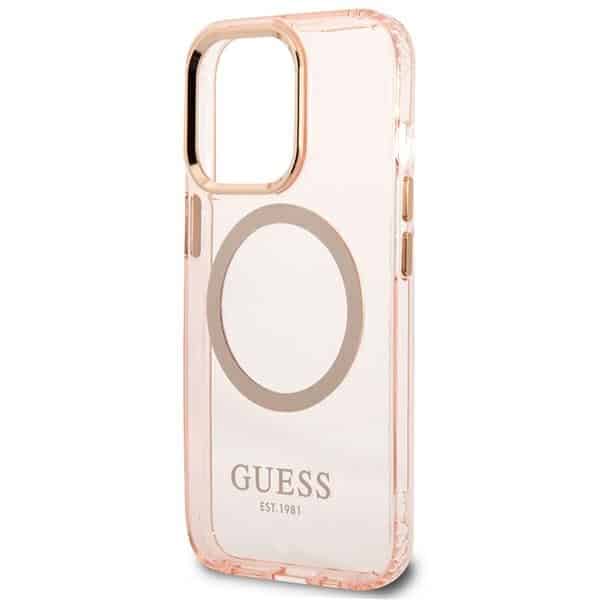 Guess Translucent - θήκη για Apple iPhone 13 Pro / - Ροζ - Image 6